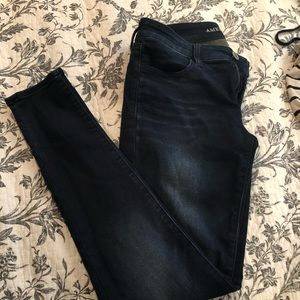 American Eagle , super stretch , super low jegging